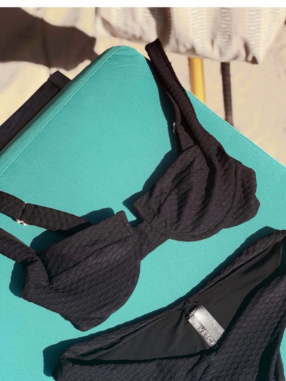 Vetchy Black Underwire Bikini Set - Picture 4 of 7
